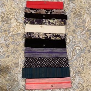 Lulu lemon  headbands USED